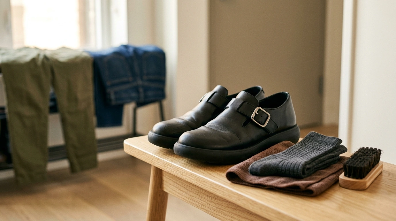 Dr. Martens Buckle Leather Slip-Ons: Fit, Style, Care